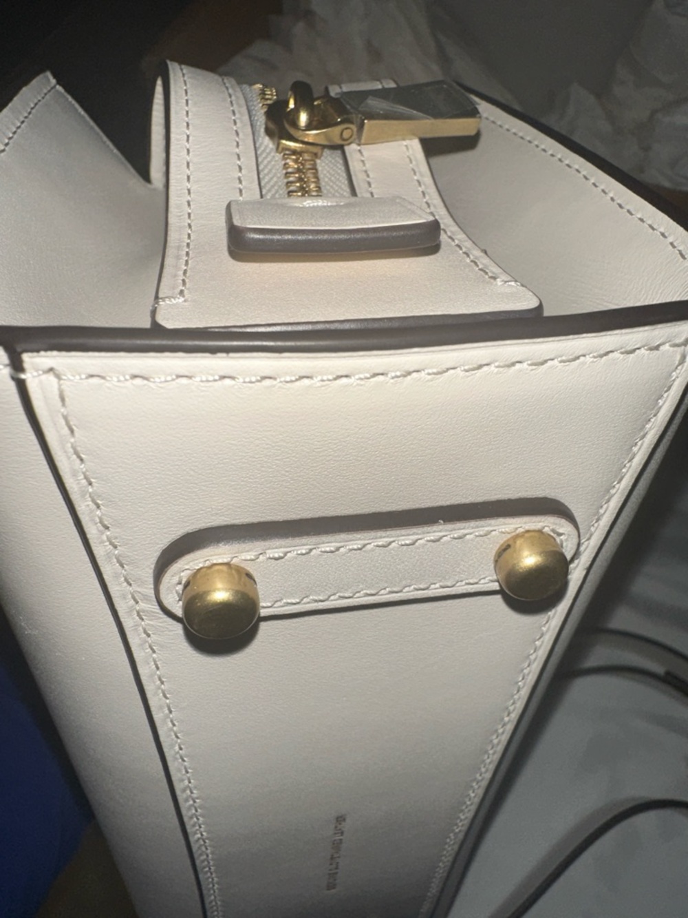 Coach Chalk Rogue Bag 26 with Gold Hardware - Picture 11 of 16